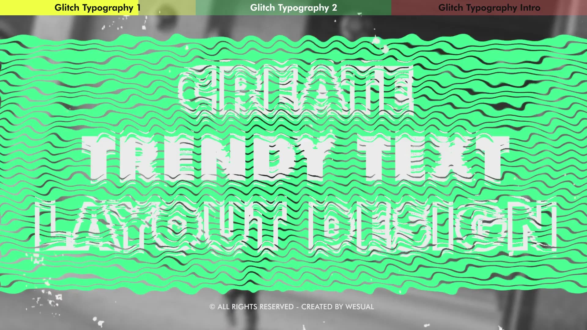 Glitch Typography Pack | MOGRT Videohive 37439753 Premiere Pro Image 4
