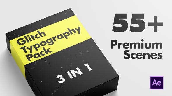 Glitch Typography Pack - Videohive 37400705 Download