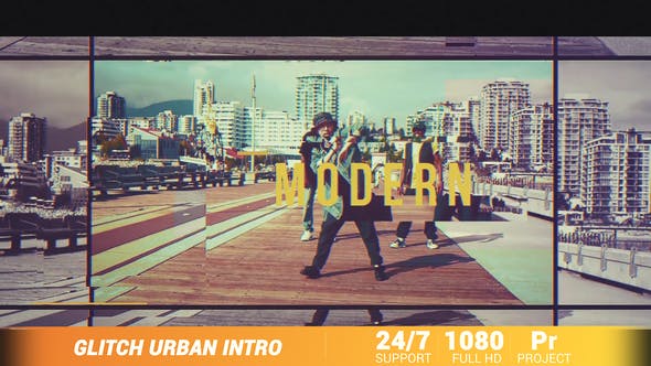 Glitch Urban Intro - 25042149 Download Videohive