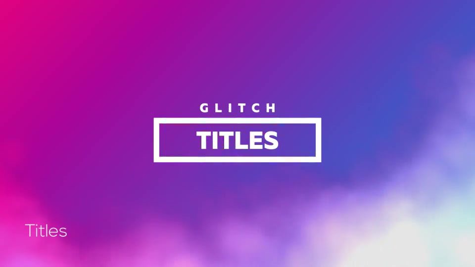 Glitch Youtube Channel Kit - Download Videohive 22400058