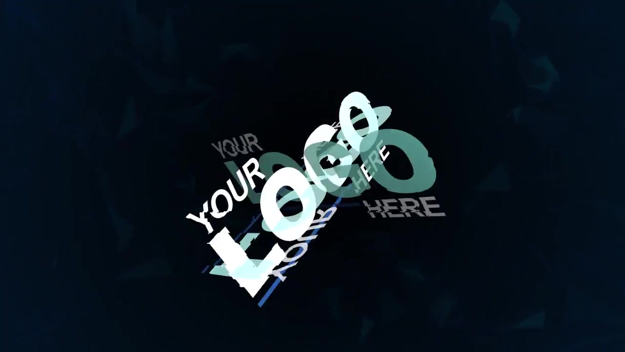Glitched shapes logo intro Videohive 26209719 After Effects Image 4