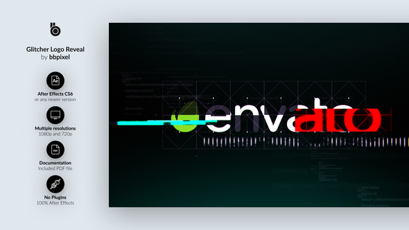 Glitcher Logo Reveal - Download Videohive 19447511