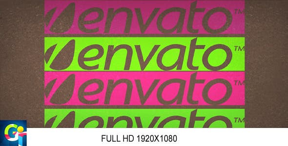 Glitchy Colorful Logo - 3633477 Download Videohive