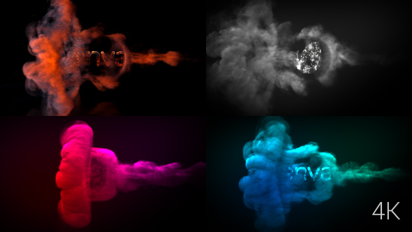 Glitchy Fire & Smoke Logo - Download Videohive 21257618