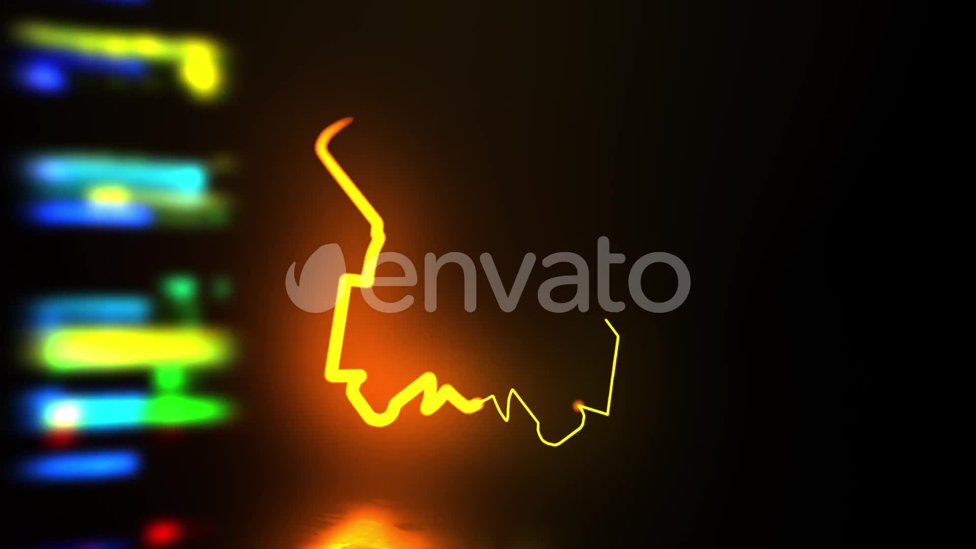Glitchy Glowing Logo Reveal Videohive 24156566 After Effects Image 1