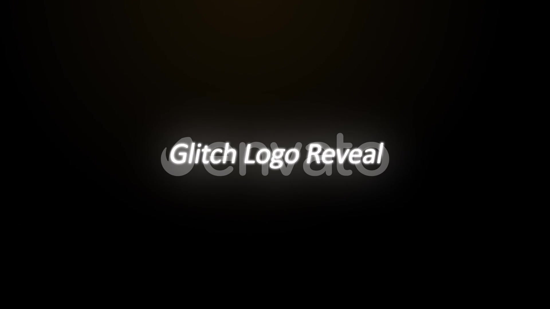 Glitchy Glowing Logo Reveal Videohive 24156566 After Effects Image 5