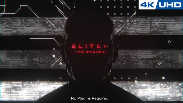 Glitchy Human Logo Reveal - Download 23280312 Videohive
