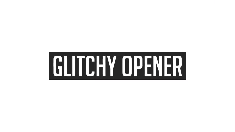 Glitchy Logo Opener Videohive 10708003 After Effects Image 9