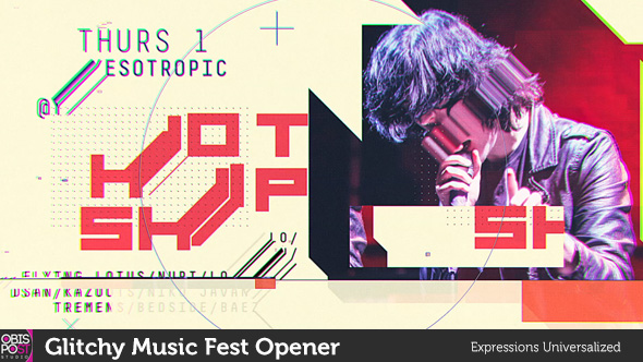 Glitchy Music Fest Opener - Download Videohive 19167805
