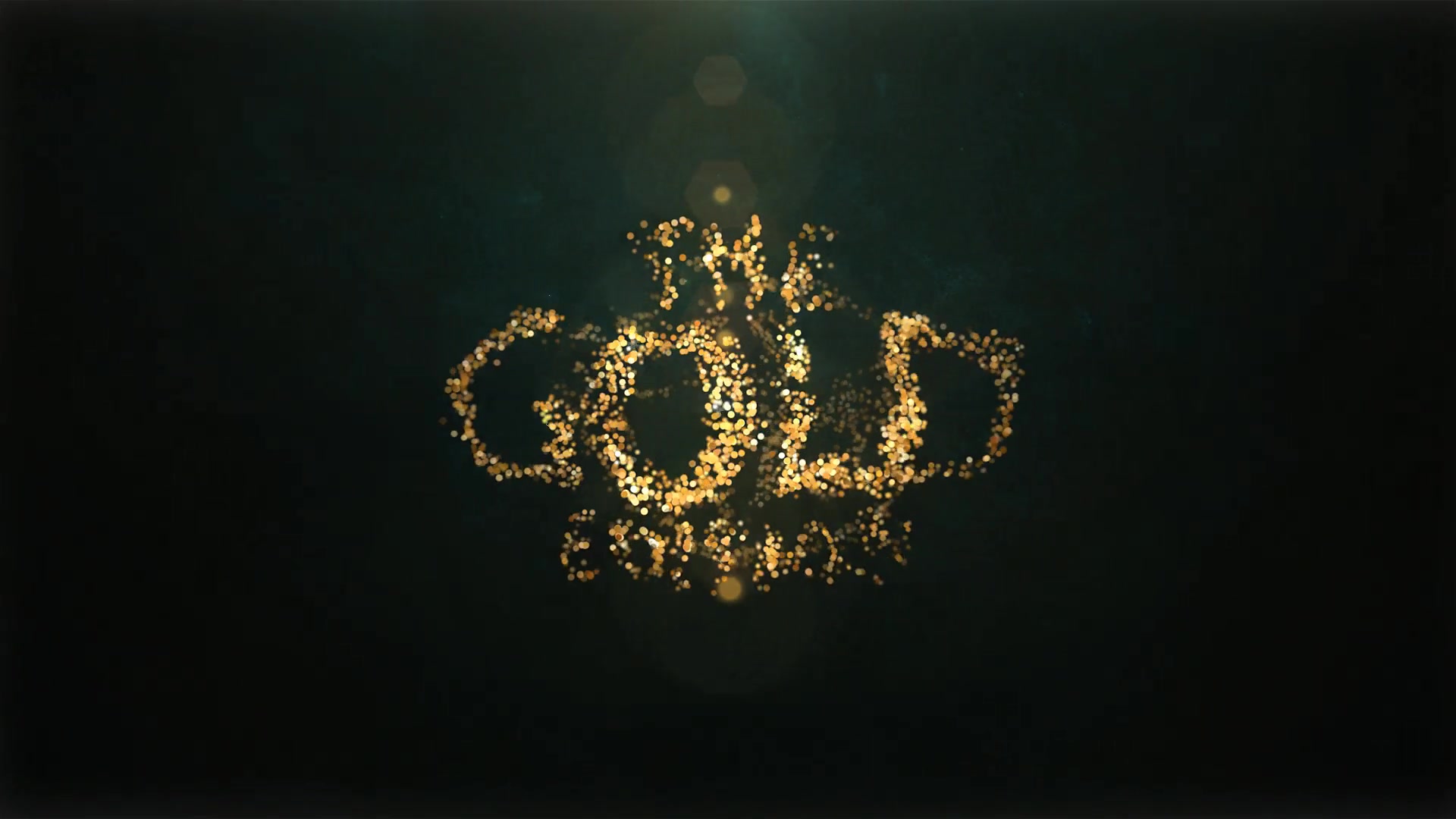 Glitter Gold Particles Logo Videohive 38318583 After Effects Image 5