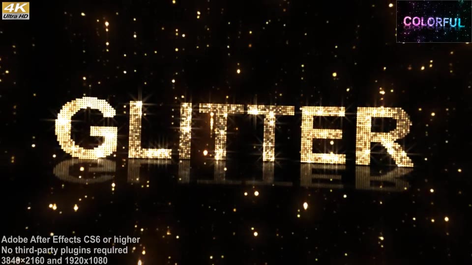 Glitter Lights Logo Videohive 20088880 After Effects Image 3