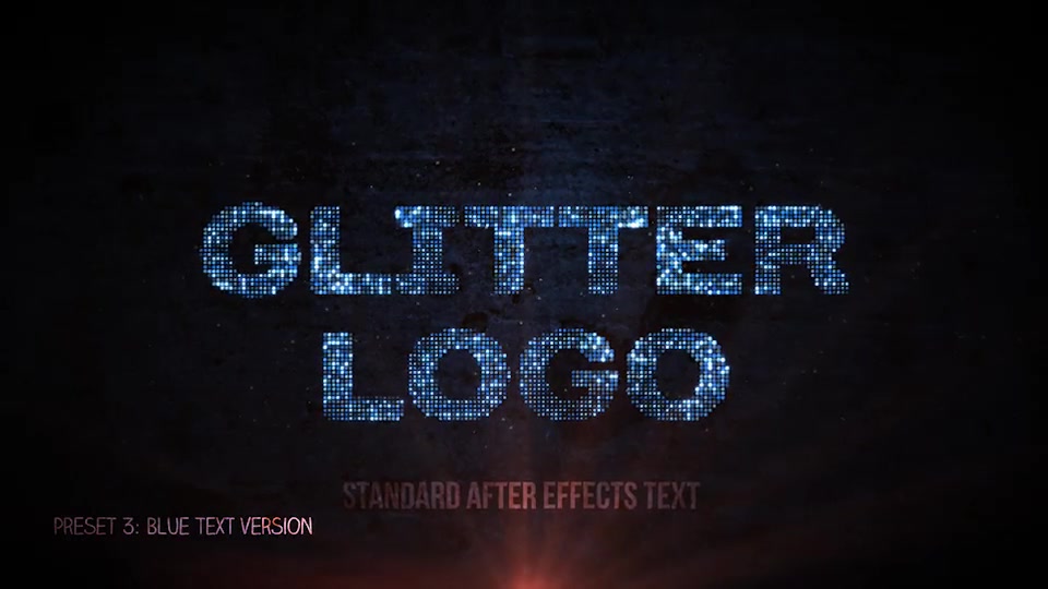 Glitter Logo - Download Videohive 5507421