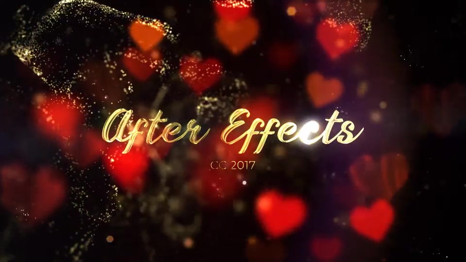 Glitter Love Titles Videohive 25574113 After Effects Image 5