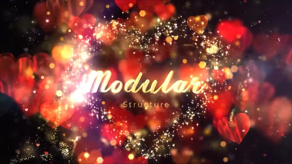 Glitter Love Titles Videohive 25574113 After Effects Image 6
