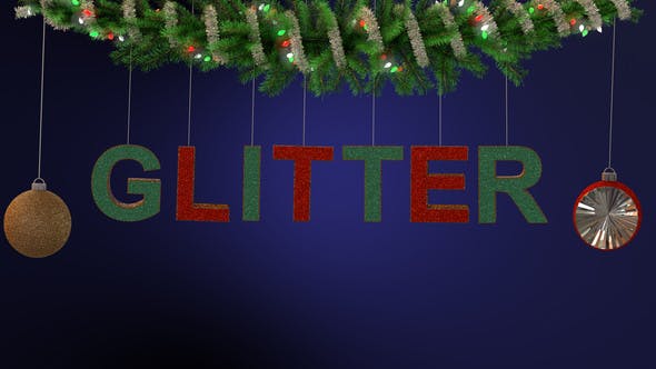 Glitter Ornament Text Typeface - 22944719 Videohive Download
