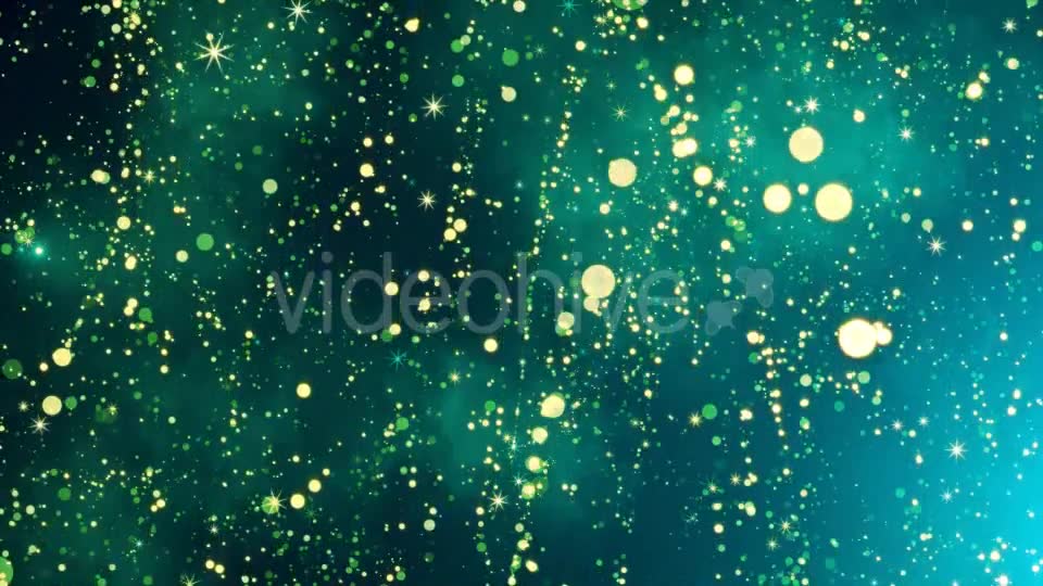 Glitter Star Green HD - Download Videohive 20772155