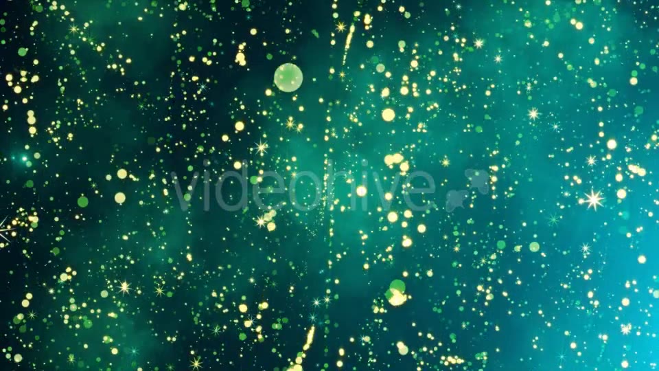 Glitter Star Green HD - Download Videohive 20772155