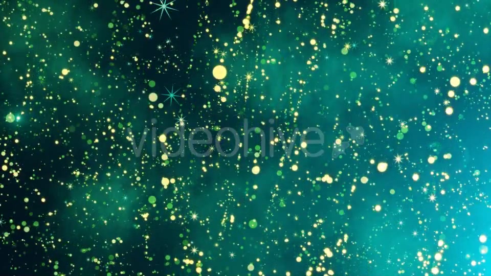 Glitter Star Green HD - Download Videohive 20772155