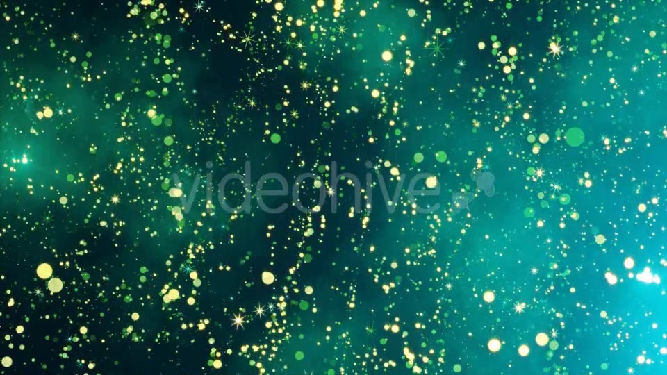 Glitter Star Green HD - Download Videohive 20772155