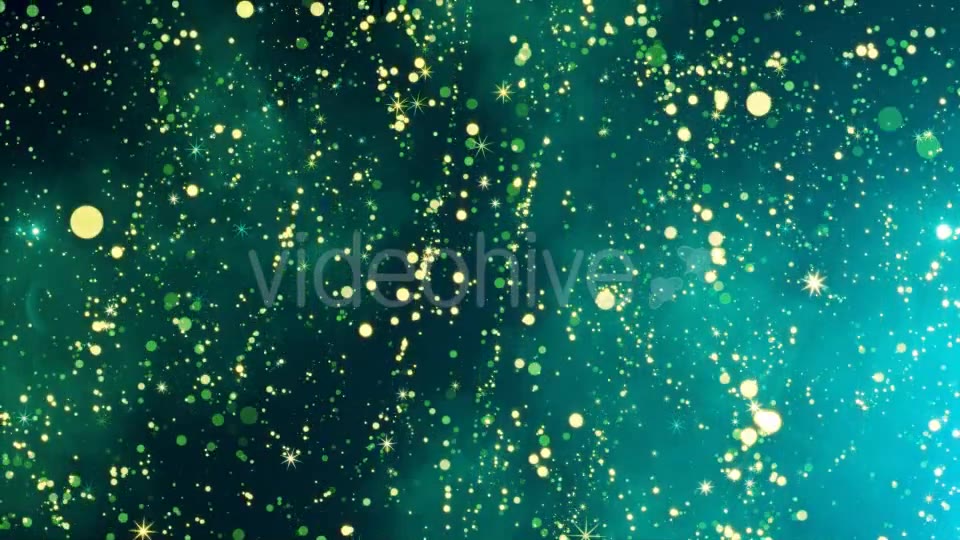 Glitter Star Green HD - Download Videohive 20772155