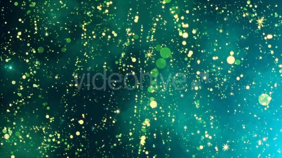 Glitter Star Green HD - Download Videohive 20772155