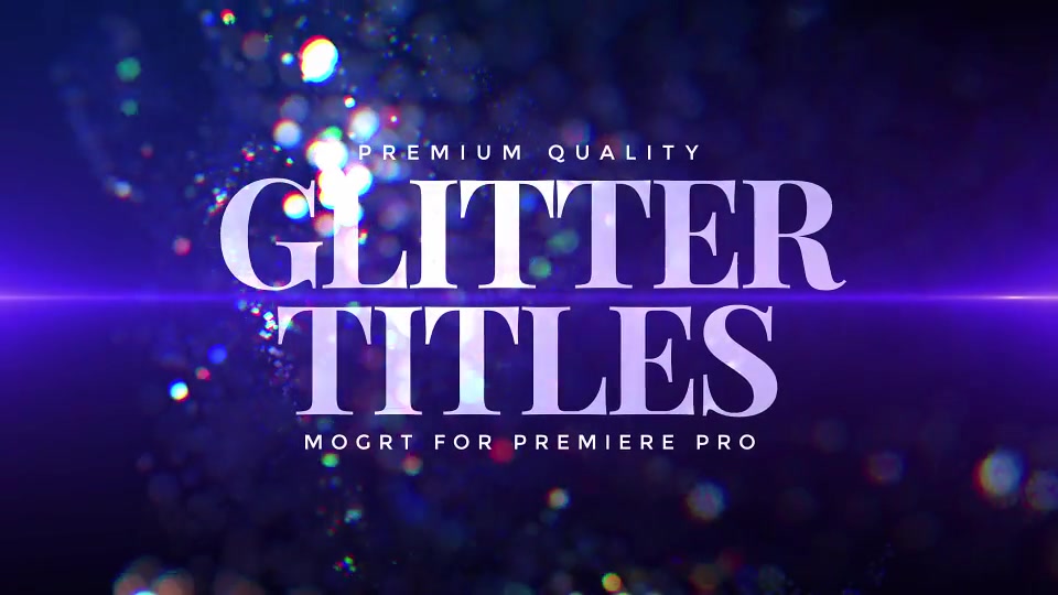 Glitter Titles Videohive 25209005 Premiere Pro Image 10