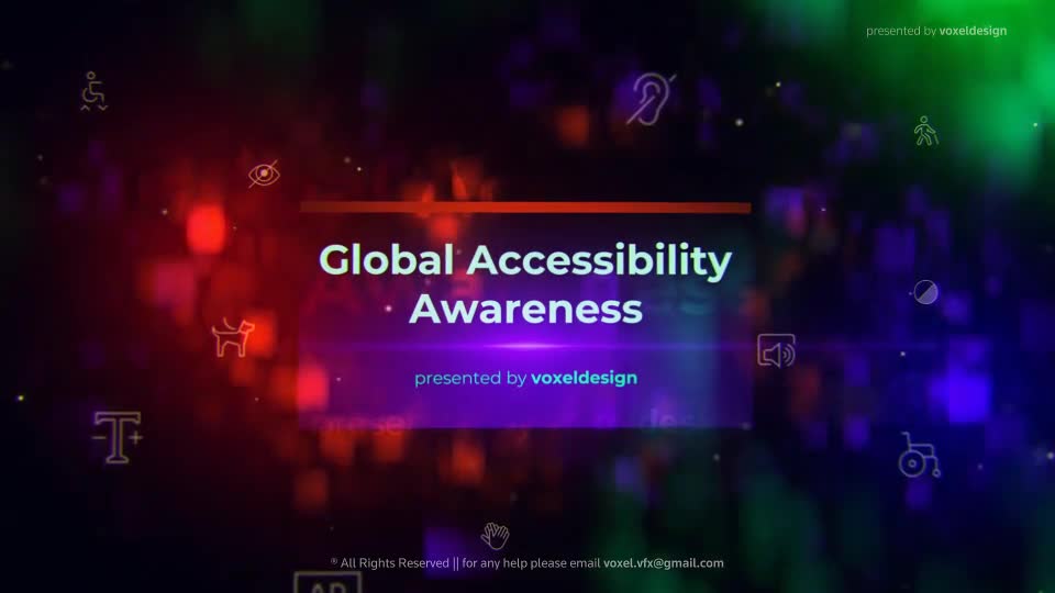 Global Accessibility Awareness Opener Videohive 26683623 After Effects Image 1