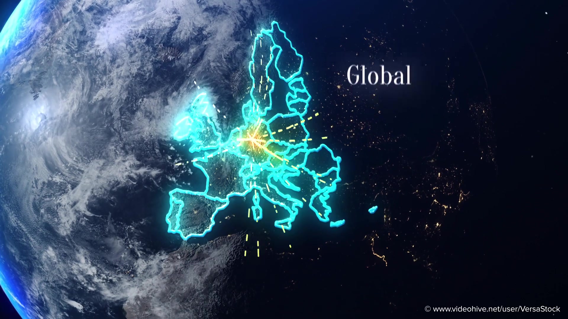 Global Economics From Space Infographics Videohive 25031384 After Effects Image 10