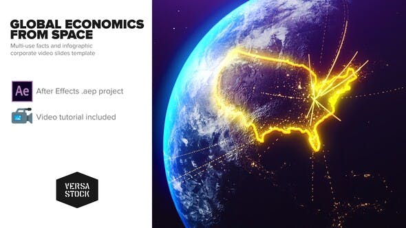 Global Economics From Space Infographics Videohive 25031384 Download