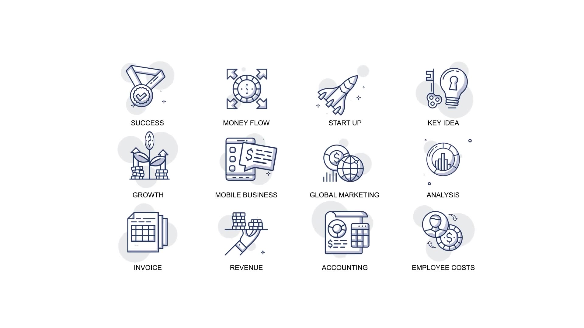 Global marketing Animation Icons Videohive 34567586 After Effects Image 6
