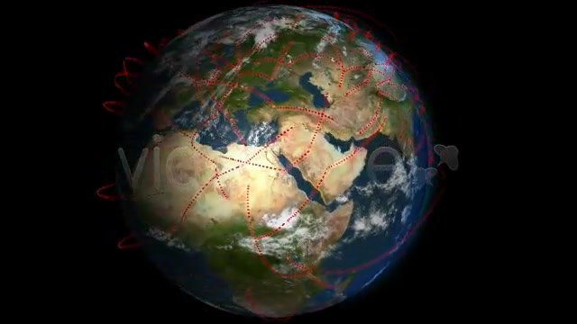 Global Network Zooming Out Videohive 224514 Motion Graphics Image 7