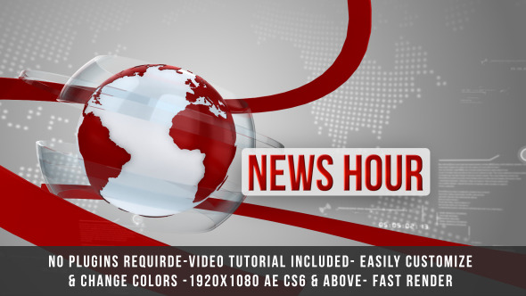 Global News Intro Title - Download Videohive 13835475