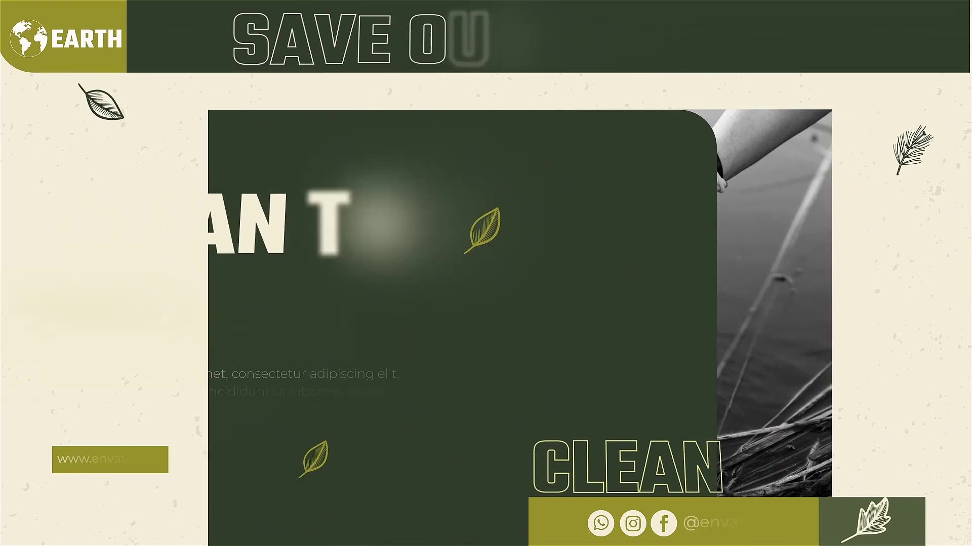 Global Planet Pollution Videohive 37850837 After Effects Image 3