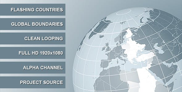 Globe Countries - Download 1744798 Videohive
