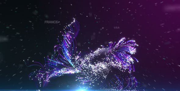 Globe Particles Logo Intro - 7851525 Videohive Download