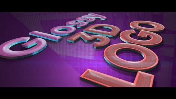 Glossy 3D Logo reveal - 26502618 Videohive Download