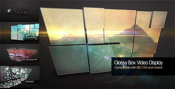 Glossy Box Video Display - Download Videohive 260408