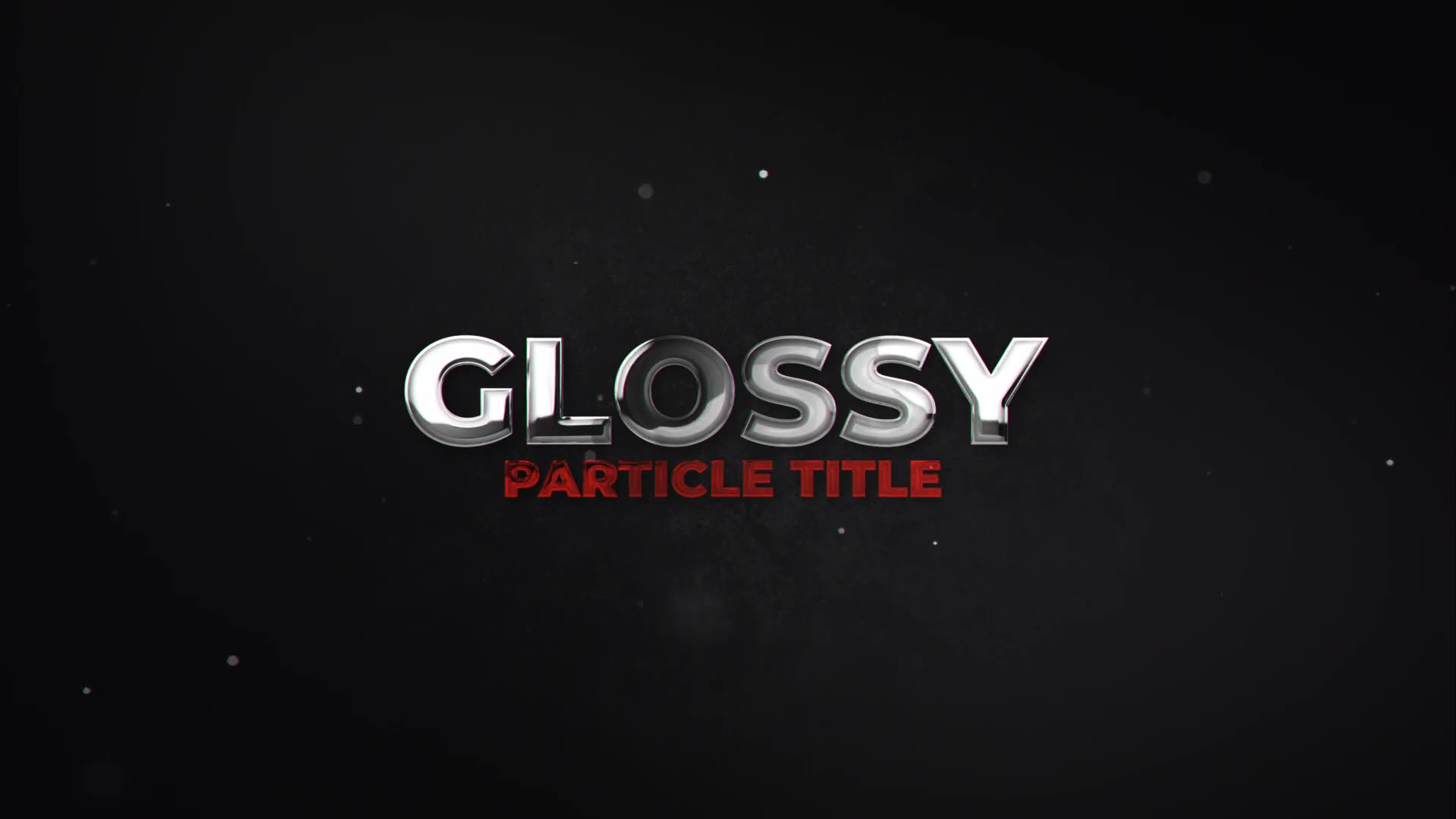 Glossy Particle Title Videohive 23865039 Premiere Pro Image 2
