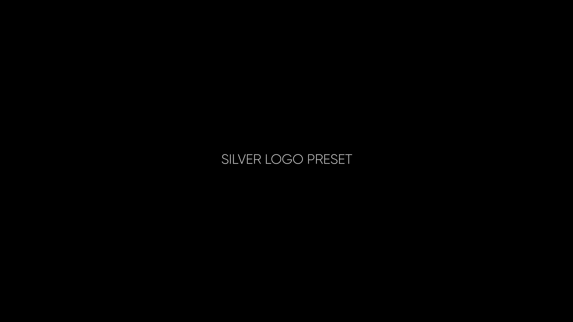 Glossy|Silver|Gold Logo Reveal Videohive 23882663 After Effects Image 7
