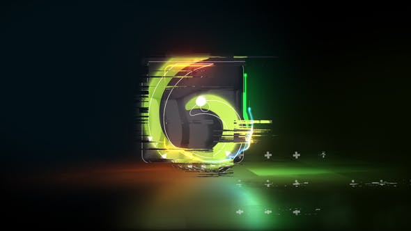 Glow and Glitch Logo Reveal - Videohive 24938018 Download