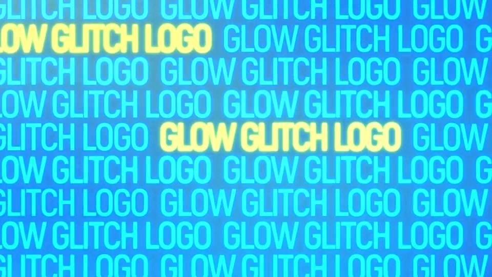 Glow Glitch Logo Videohive 20807223 After Effects Image 3