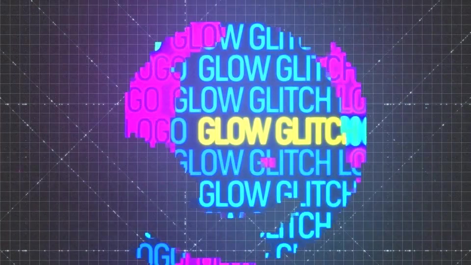 Glow Glitch Logo Videohive 20807223 After Effects Image 4