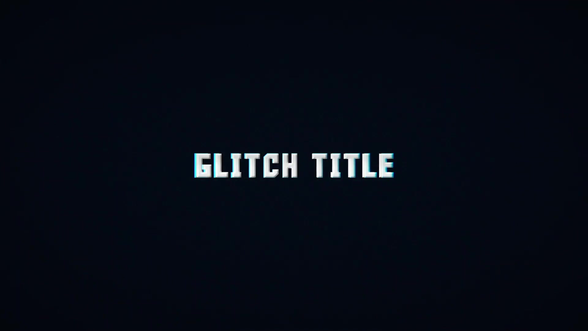 Glow Glitch Title Reveal Videohive 27880565 Premiere Pro Image 3
