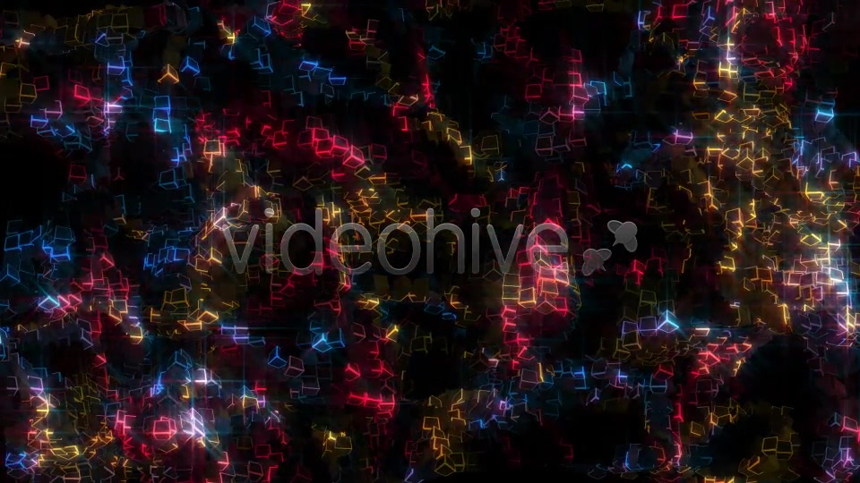 Glowing Cubes Particles - Download Videohive 8336743