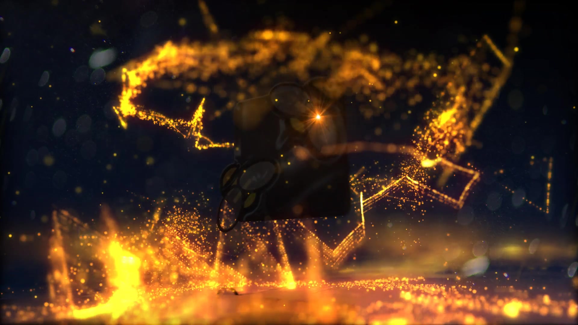 Glowing Particals Logo Reveal 31 : Golden Particals 10 Videohive 23006444 After Effects Image 4