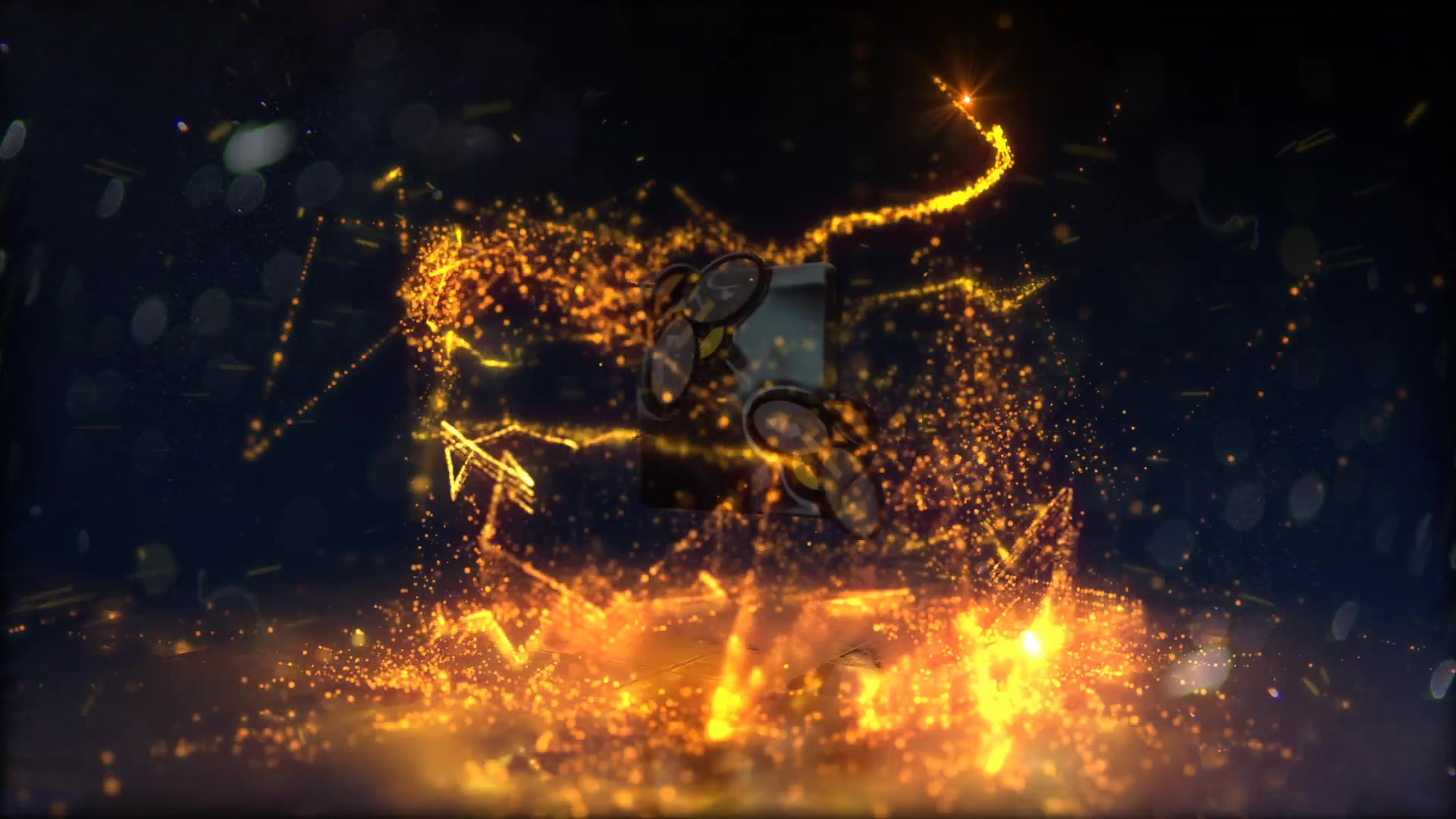 Glowing Particals Logo Reveal 31 : Golden Particals 10 Videohive 23006444 After Effects Image 5