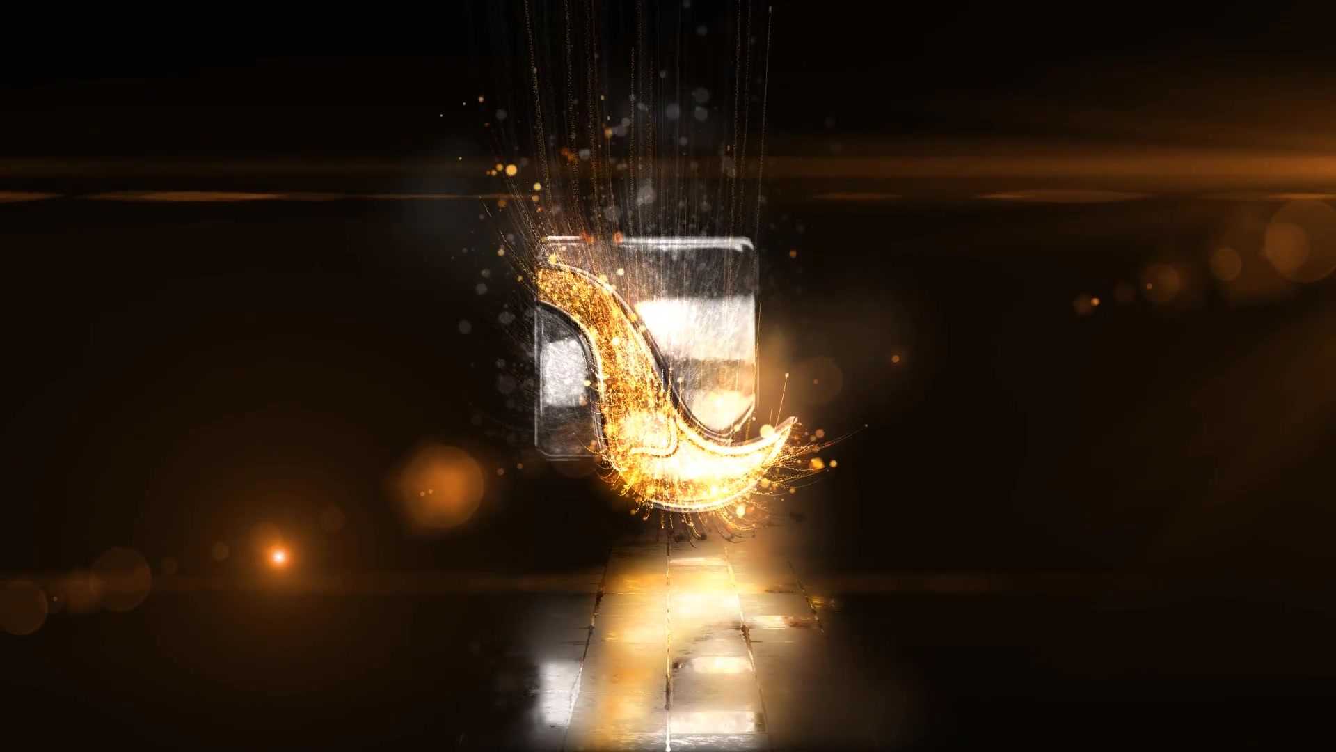 Glowing Particals Logo Reveal 36 : Golden Particals 12 Videohive 27018084 After Effects Image 8