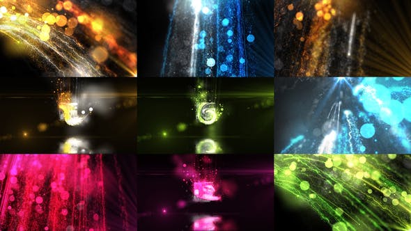 Glowing Particals Logo Reveal 39 - Download Videohive 28560387