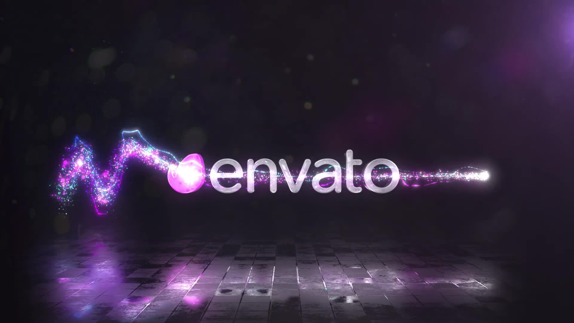 Glowing Particals Logo Reveal 42 ( 3 in 1 ) Videohive 34896951 After Effects Image 1