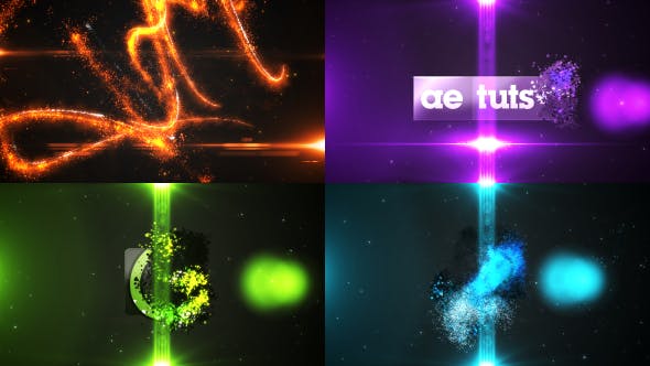 Glowing Particle Logo Reveal 12 - 14555012 Download Videohive